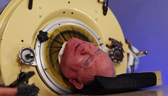 Paul Alexander, famously known as Polio Paul or The Man in the Iron Lung. — YouTube/Mitch Summers
