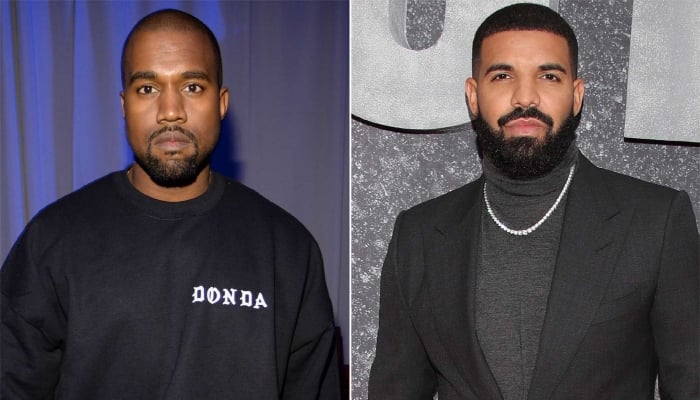 Photo: Drake reacts to Kanye West’s scathing comments