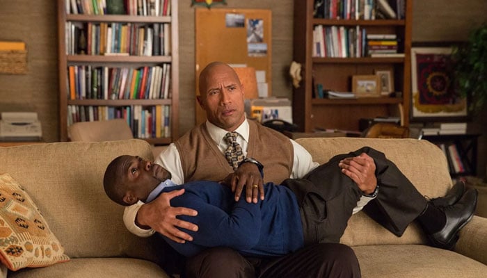 The Rock goes wild as he exposes look of Kevin Harts fanny