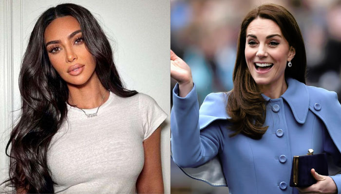 Kim Kardashian takes a playful jab at Kate Middletons conundrum