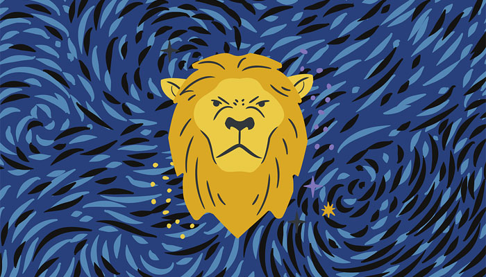 This image shows an illustration of the zodiac sign Leo. — Pixabay