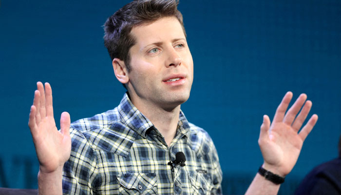 Sam Altman speaks at the Wall Street Journal Digital Conference in Laguna Beach, California, U.S., October 18, 2017. —Reuters