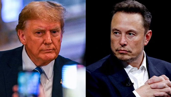 X, formerly Twitter, owner Elon Musk (right) and former US president Donald Trump. — Reuters/File