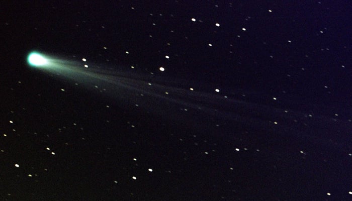 This image shows a comet ISON. — Nasa/MSFC/Aaron Kingery