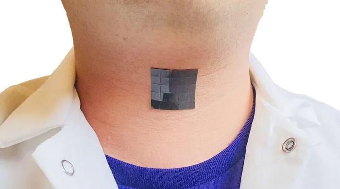 Such Device This AI-powered wearable device will enabale people without vocal cords ...