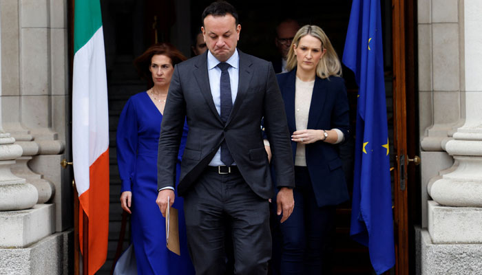 Leo Varadkar quits as Irish Prime Minister for personal and political reasons.—Reuters