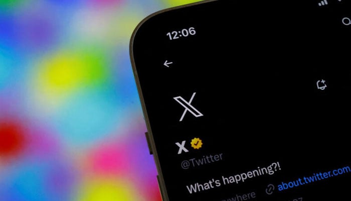 A representational image of the profile of social media site X, formerly Twitter, seen on a smartphone screen. — Reuters/File