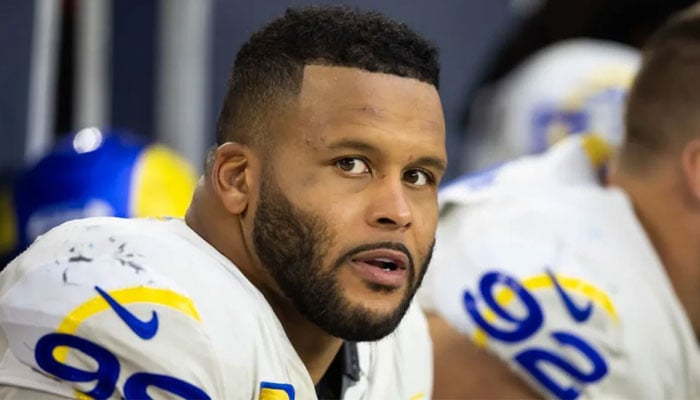 An undated image of former Los Angeles Rams Aaron Donald. — Reuters/File
