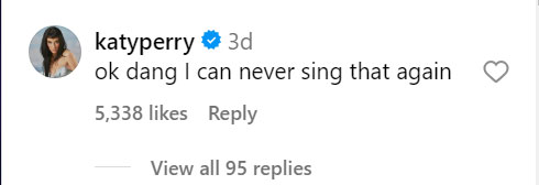 Katy Perry comments on Kelly Clarksons Wide Awake cover