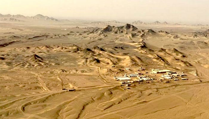 An undated image of Reko Diq camp. — Barrick Gold Corporation/File