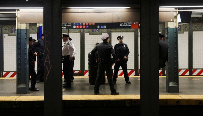 Cracking Down on Crime: NYPD intensifies rresence in NYC Subway System. — Reuters