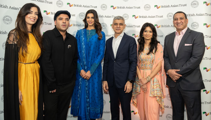 The picture shows attendees at the annual Ramadan iftar by British Asian Trust. — Provided by the reporter