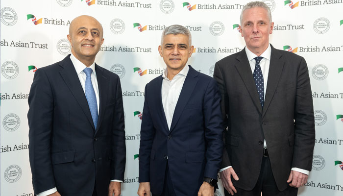 The picture shows attendees at the annual Ramadan iftar by British Asian Trust. — Provided by the reporter
