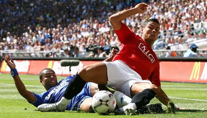 Legendary battles: Ashley Cole reflects on facing Cristiano Ronaldo in Premier League. — AFP/File