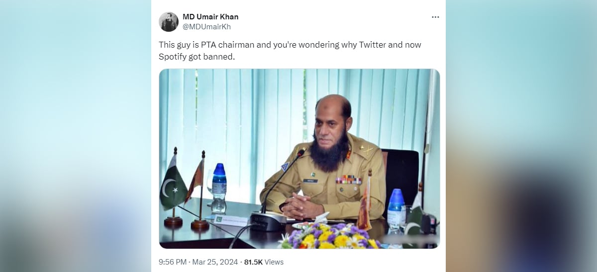 Fact-check: Posts falsely claim Pakistan has banned Spotify