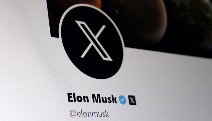 Elon Musks Twitter account is seen in this illustration taken on July 24, 2023. Elon Musk announces new features for X. — Reuters