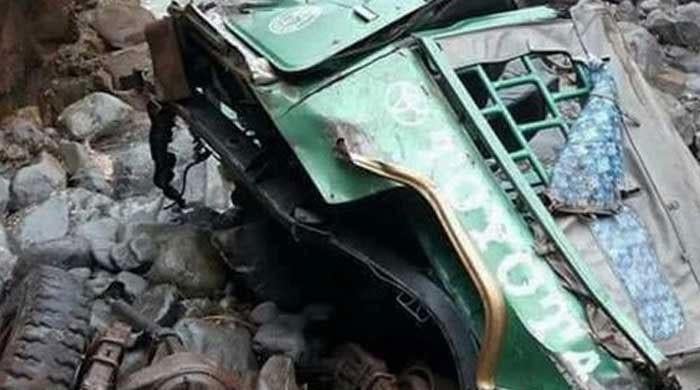 Eight of a family perish as vehicle plunges into ravine in Buner