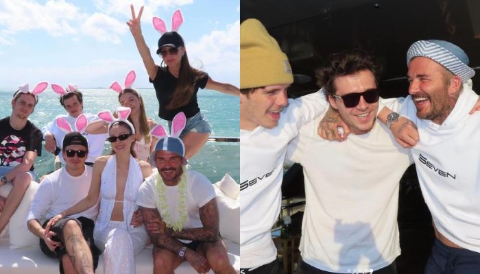 Victoria and David Beckham share joyful Easter moments on Yacht