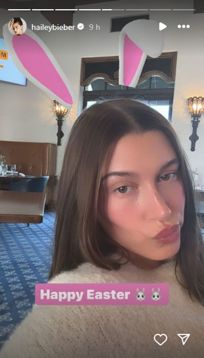 Hailey Bieber puts Justin Bieber separation rumous to rest with Easter post