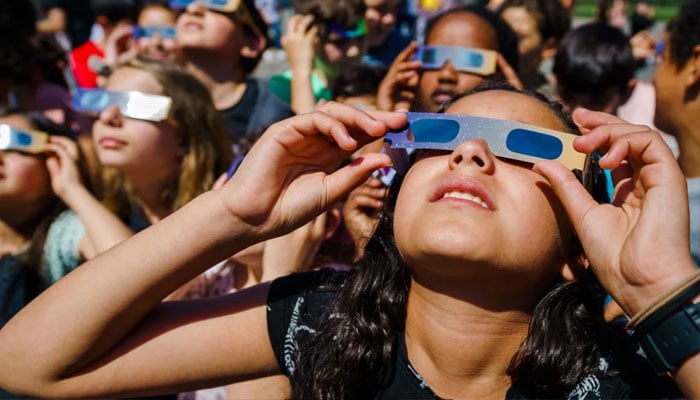 Severe eye damage to blindness: Here are risks of looking at an eclipse incorrectly. — AFP/File