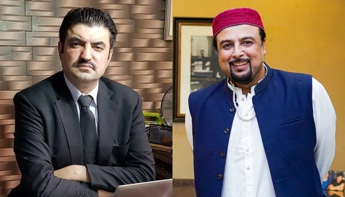 PTI lawmaker Sher Afzal Marwat (left) and Salman Ahmad, close aide of PTI founder Imran Khan. — Facebook/Marwat Law Attorneys/X/@sufisal