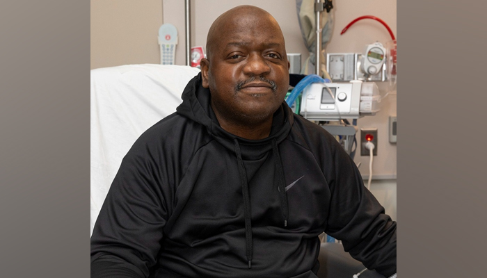 Rick Slayman was discharged from the hospital and is recovering on April 4, 2024. — X/@MassGeneralNews