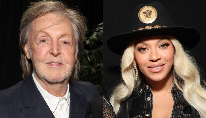 Photo: Paul McCartney heaps praise for Beyoncé