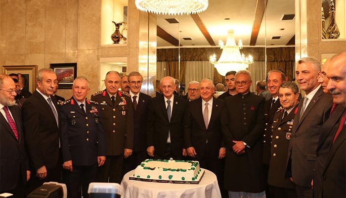 Pakistani Embassy in Ankara celebrates 84th National Day of Pakistan. — Supplied