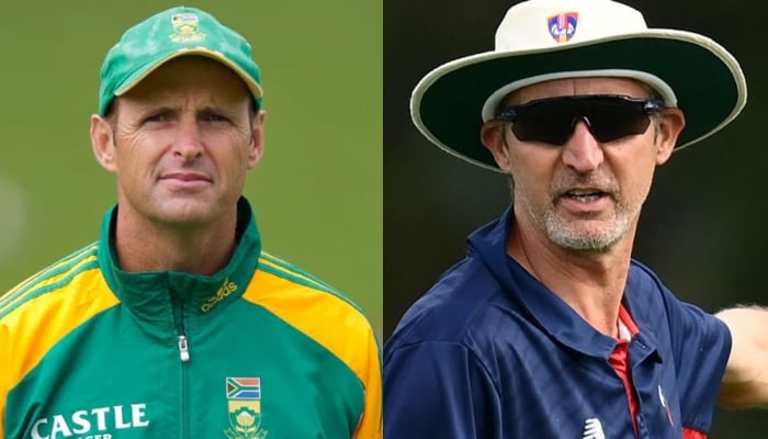 South Africas Gary Kirsten and Australias Jason Gillespie. —