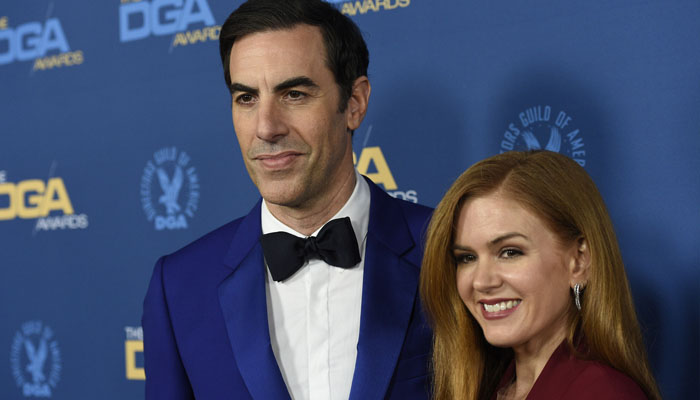 Isla Fisher and Sacha Baron Cohen share two daughters and a son