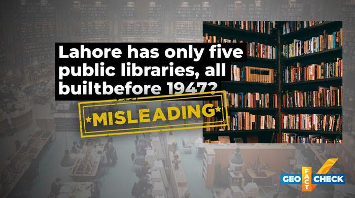 Fact-check: Lahore has only five public libraries