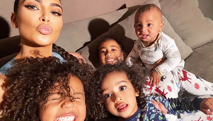 Kim Kardashian takes family to sunny trip before solar eclipse