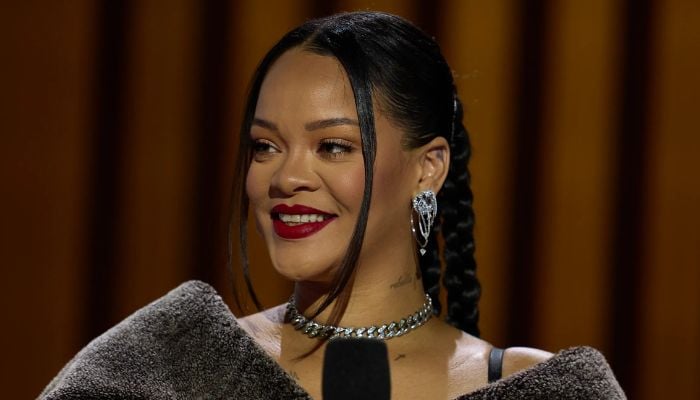 Rihanna shares adorable first word moment of son RZA