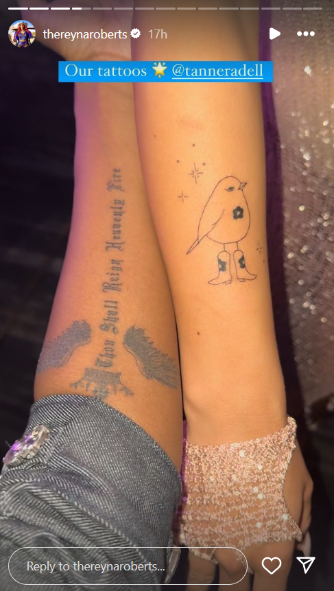 Beyonce and her Blackbird collaborators get matching tattoos