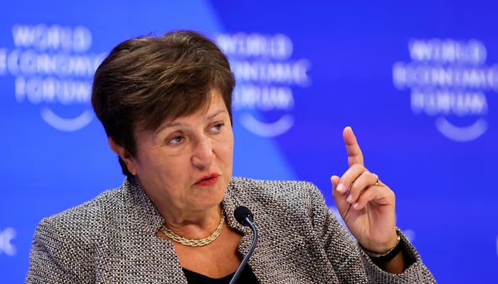 International Monetary Fund (IMF) Managing Director Kristalina Georgieva attends the 54th annual meeting of the World Economic Forum, in Davos, Switzerland, January 17, 2024. — Reuters
