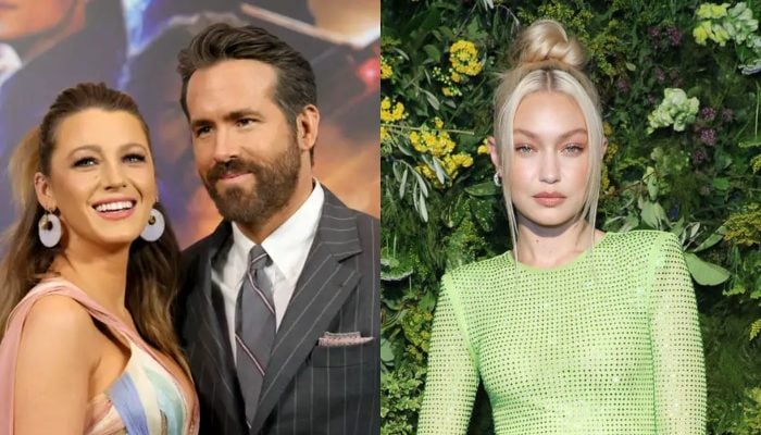 Gigi Hadid teases Ryan Reynolds while penning a note for Blake Lively