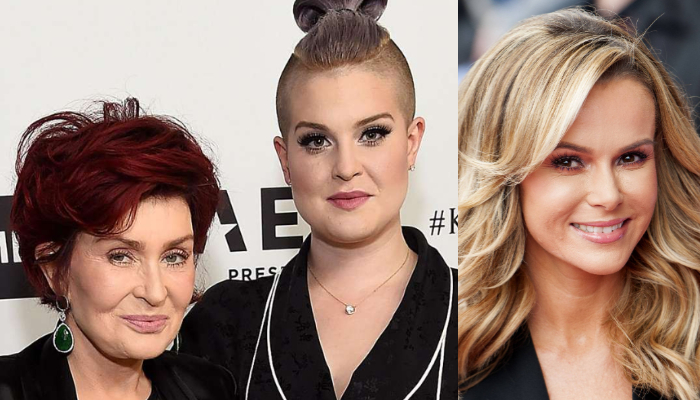 Kelly Osbourne has joined her mom Sharons feud with Amanda Holden