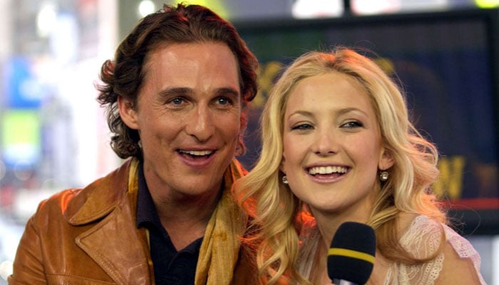 Mathew McConaughey says he hit it straight off with Kate Hudson for 2003 rom-com