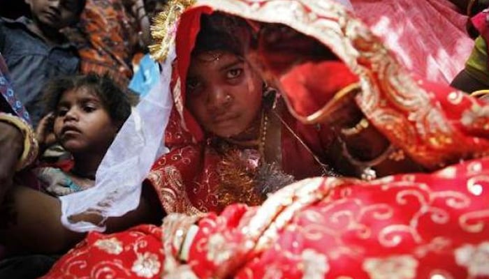 Representational image of a child bride. — Reuters