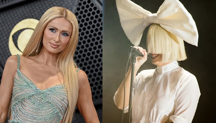 Paris Hilton hypes up collaboration with Sia