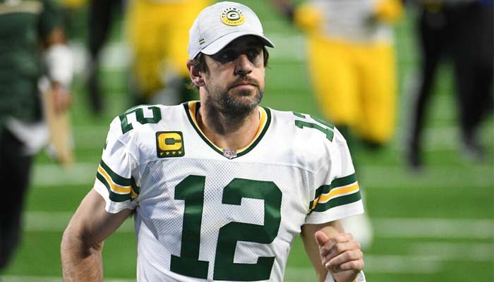 Aaron Rodgers caught up in the middle of fake news about his suspension from NFL. — Reuters/File