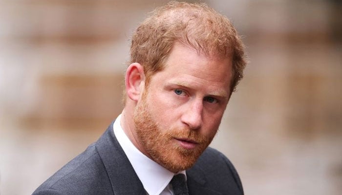 Prince Harry's walking out of the home he's made with Meghan Markle
