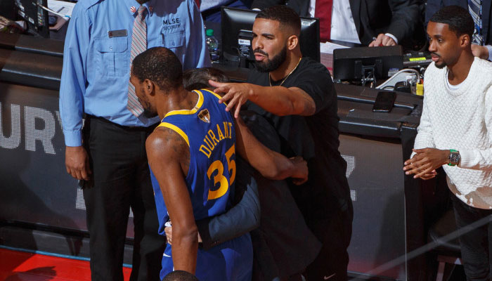 Kevin Durant takes side in Drake beef with other rappers