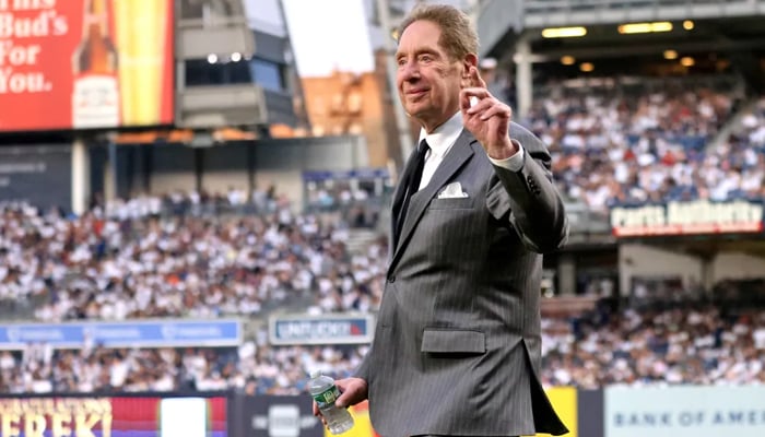 John Sterling decides to stay away from booth. — Charles Wenzelberg/New York Post