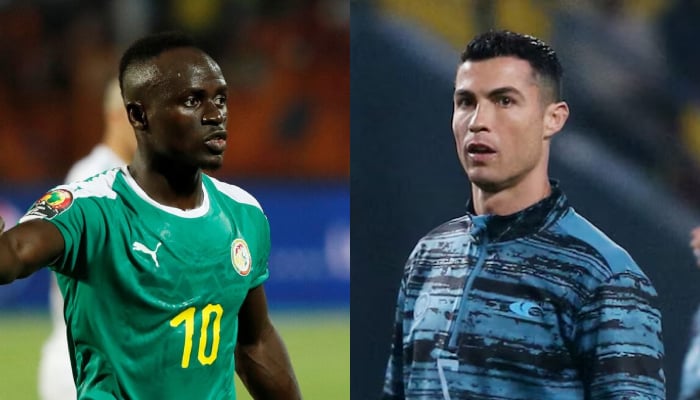 Trent Alexander-Arnold compliments Sadio Mane (L) by comparing him with Cristiano Ronaldo.  — Reuters