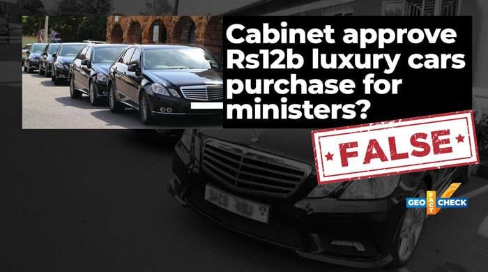Fact-check: Officials dismiss claims of Rs12 billion luxury cars purchase for ministers
