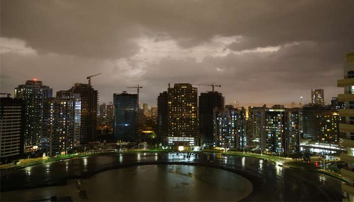 UAEs days turn into night amid severe rainfall. — Reuters/File