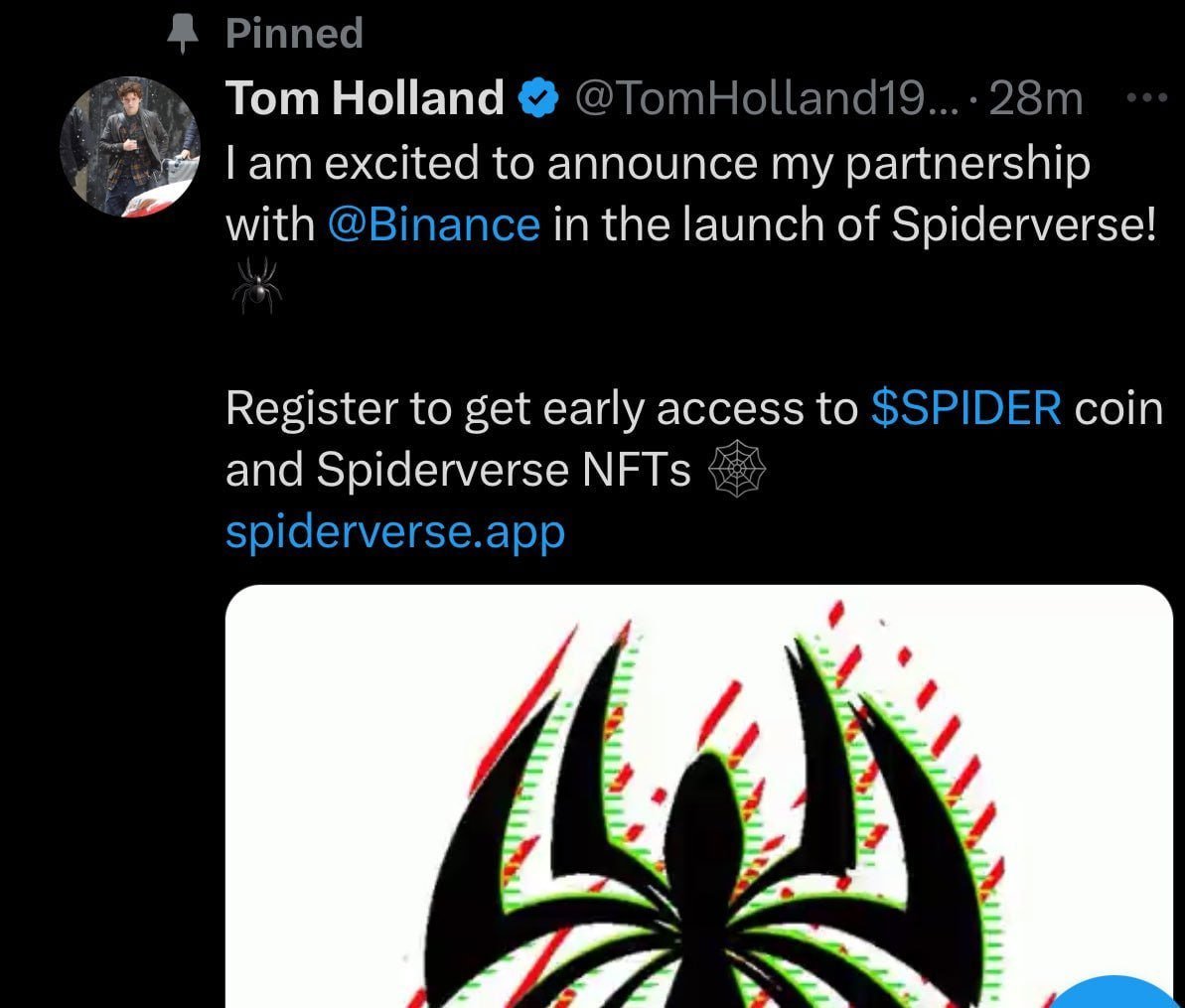 Tom Holland under attack from hackers?