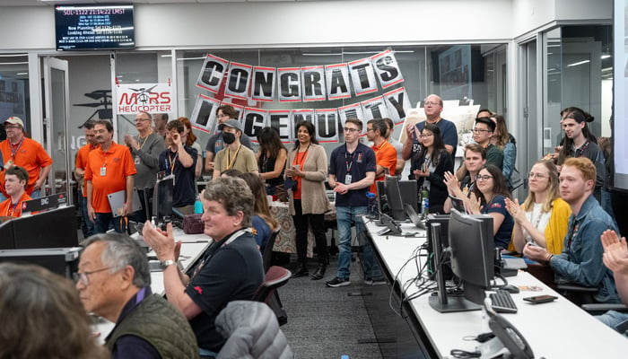 The helicopter has now been assigned its new role. — Nasa/JPL-Caltech