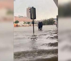 WATCH: Apocalyptic scenes show UAE flash floods wreak havoc